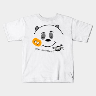 Panda's Halloooooweeen! Kids T-Shirt